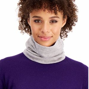 Cashmere Gray Gaiter Facemask Neckwarmer